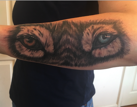 Tattoos - wolfe eyes - 139494